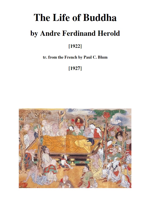 The Life of Buddha – by Andre Ferdinand Herold